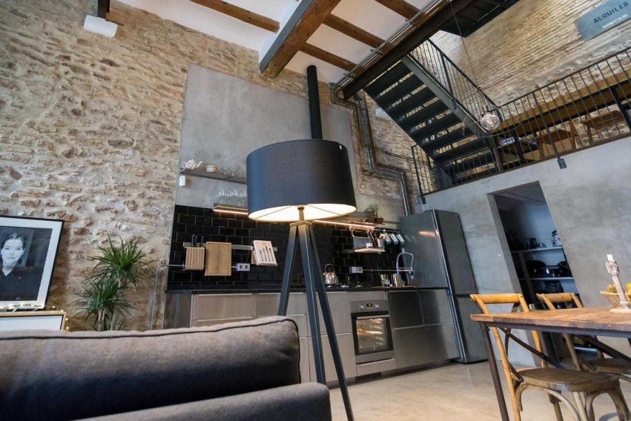 Increible Loft De Diseno En Casco Antiguo Amposta Apartman Kültér fotó