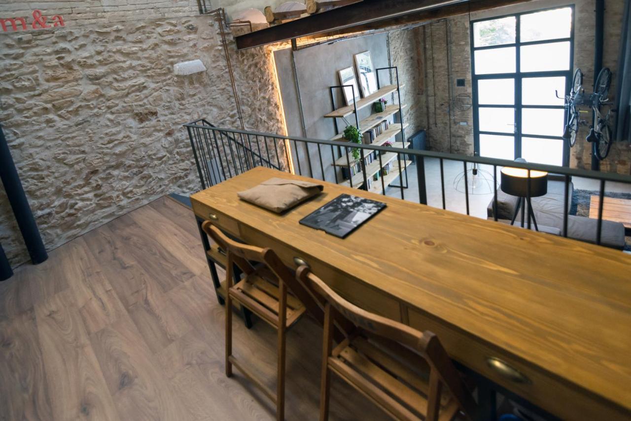 Increible Loft De Diseno En Casco Antiguo Amposta Apartman Kültér fotó