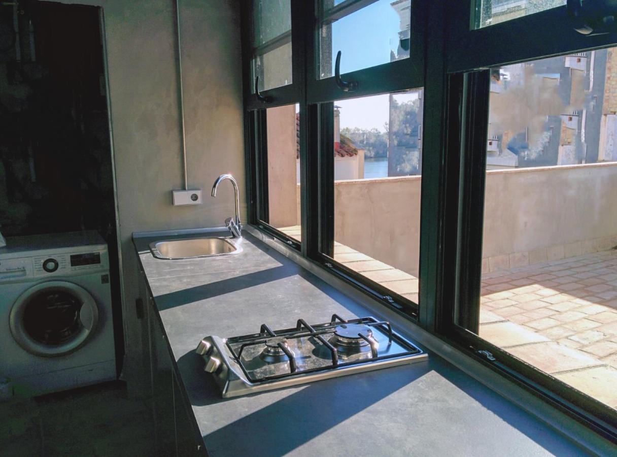 Increible Loft De Diseno En Casco Antiguo Amposta Apartman Kültér fotó