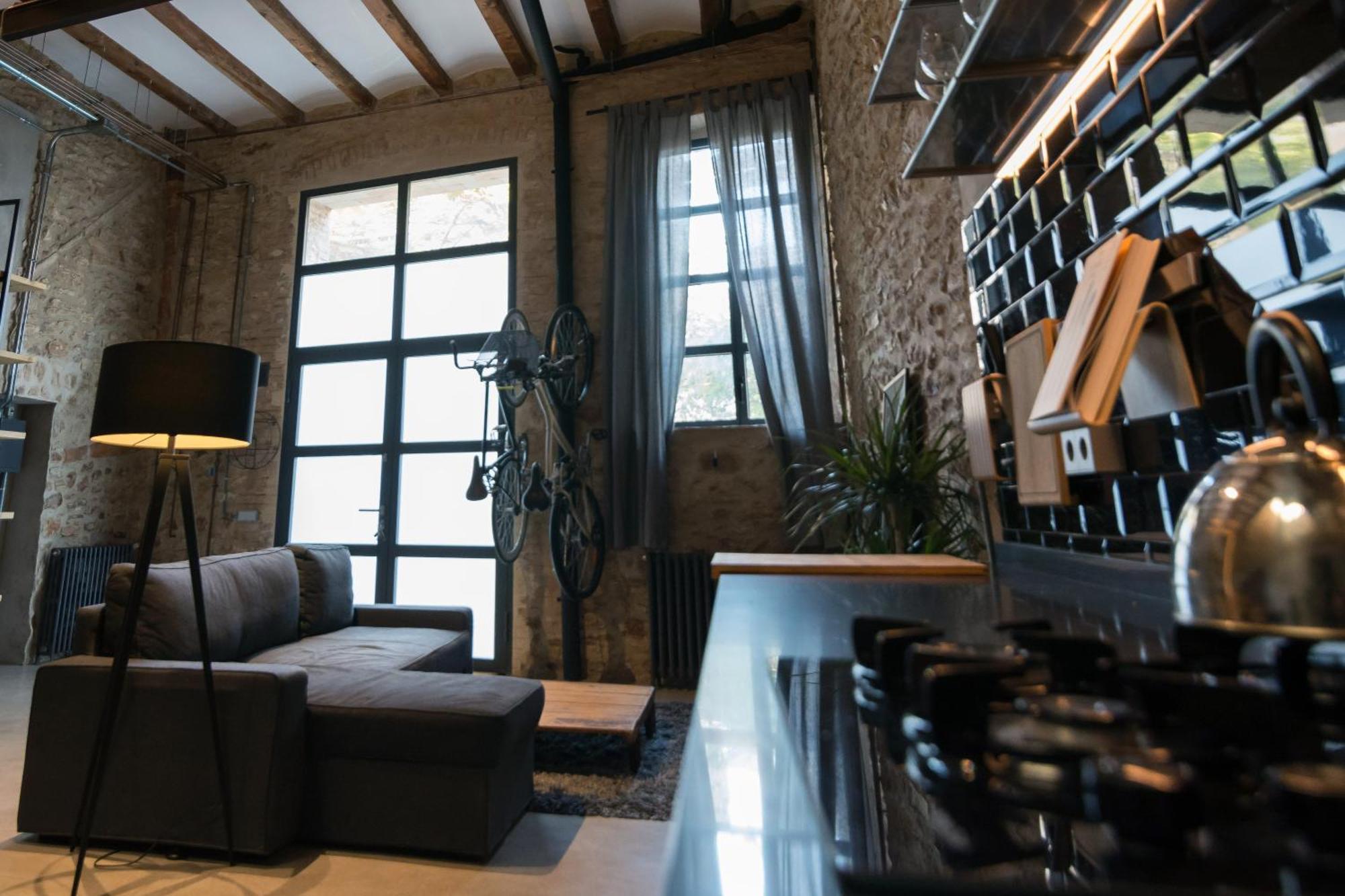 Increible Loft De Diseno En Casco Antiguo Amposta Apartman Kültér fotó